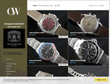 Tablet Screenshot of casowatches.com